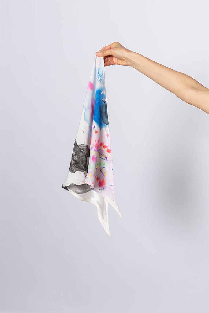 Jedda Daisy Culley x Tartan Scarf I - Multi