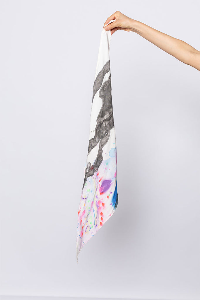 Jedda Daisy Culley x Tartan Scarf I - Multi