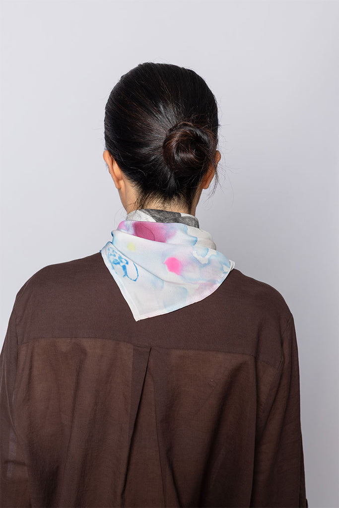 Jedda Daisy Culley x Tartan Scarf I - Multi