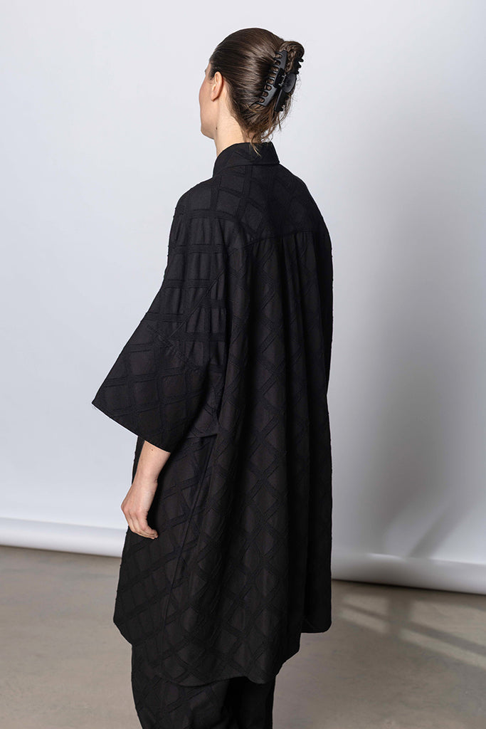 K Big Shirt - Black/Black