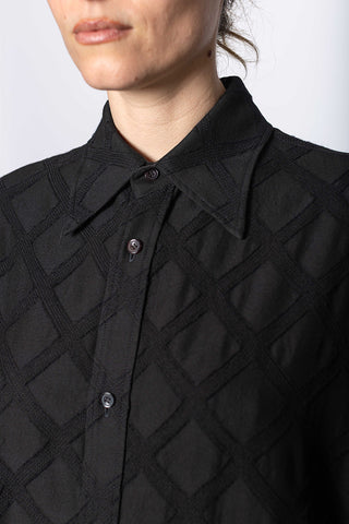 K Big Shirt - Black/Black