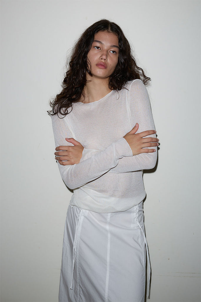 Knit Long Sleeve - Off White