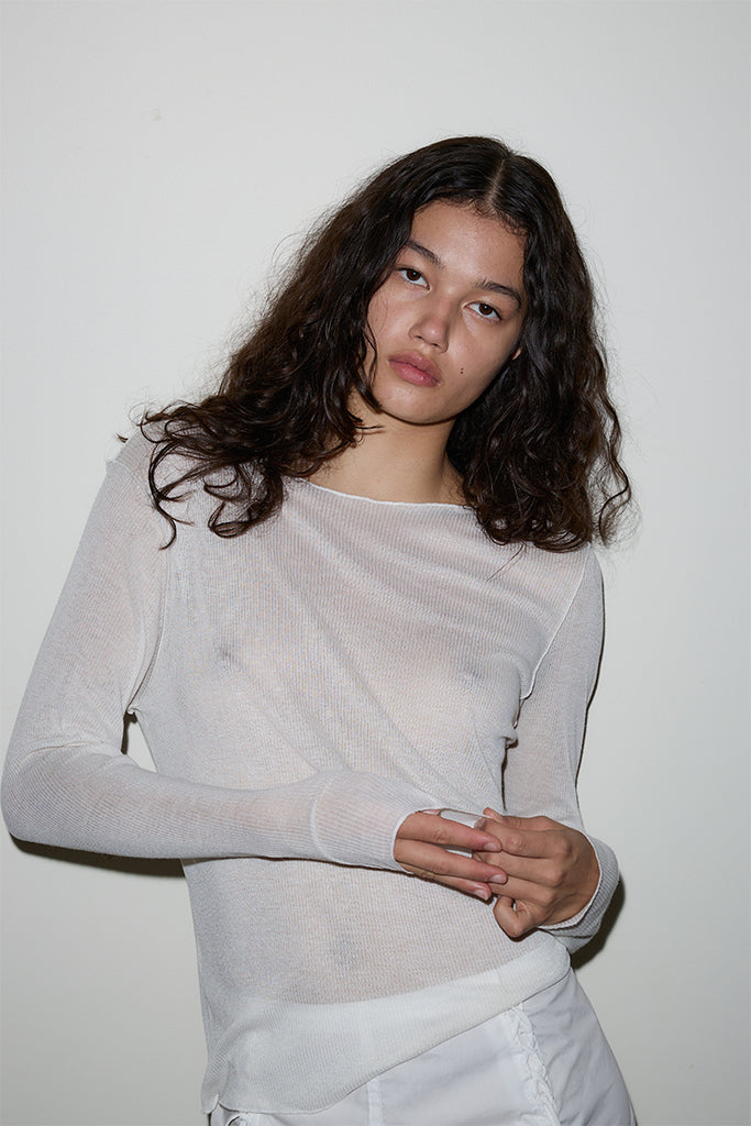 Knit Long Sleeve - Off White