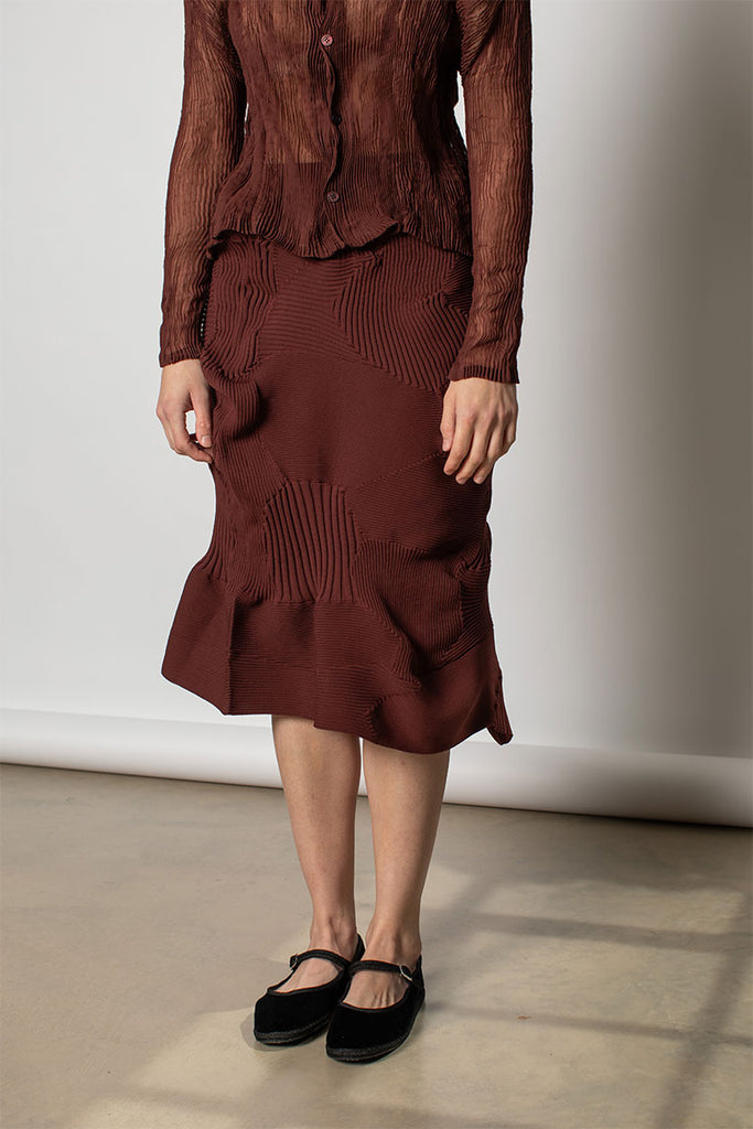 Kone Kone Skirt - Dark Brown