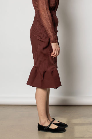 Kone Kone Skirt - Dark Brown