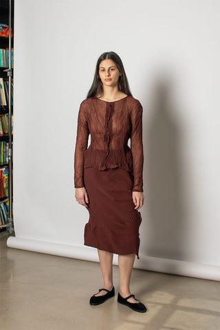 Kone Kone Skirt - Dark Brown