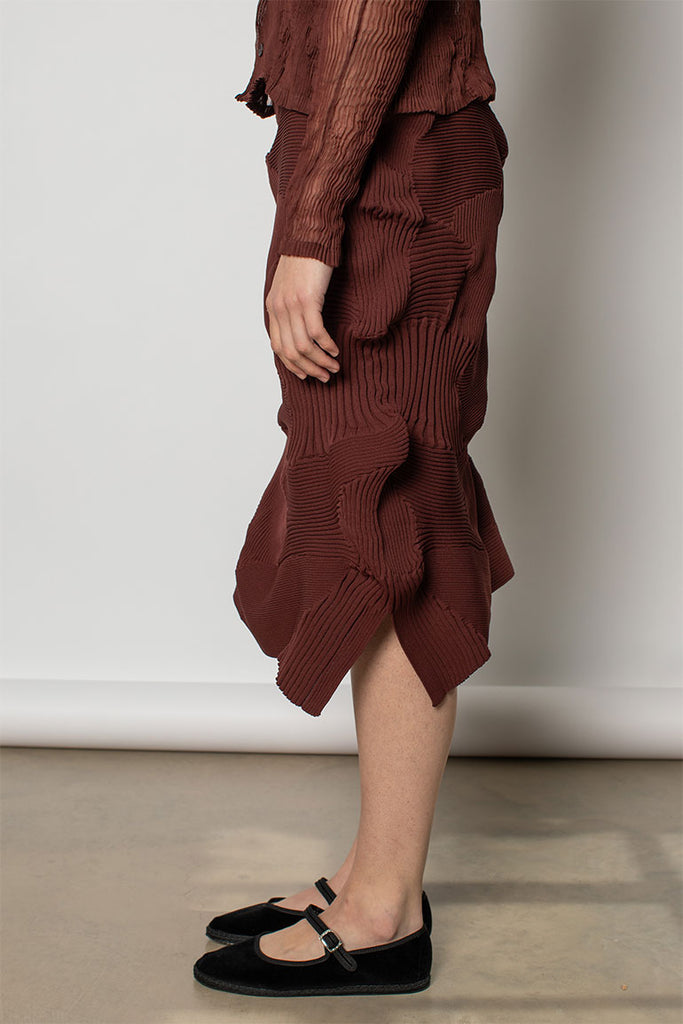 Kone Kone Skirt - Dark Brown