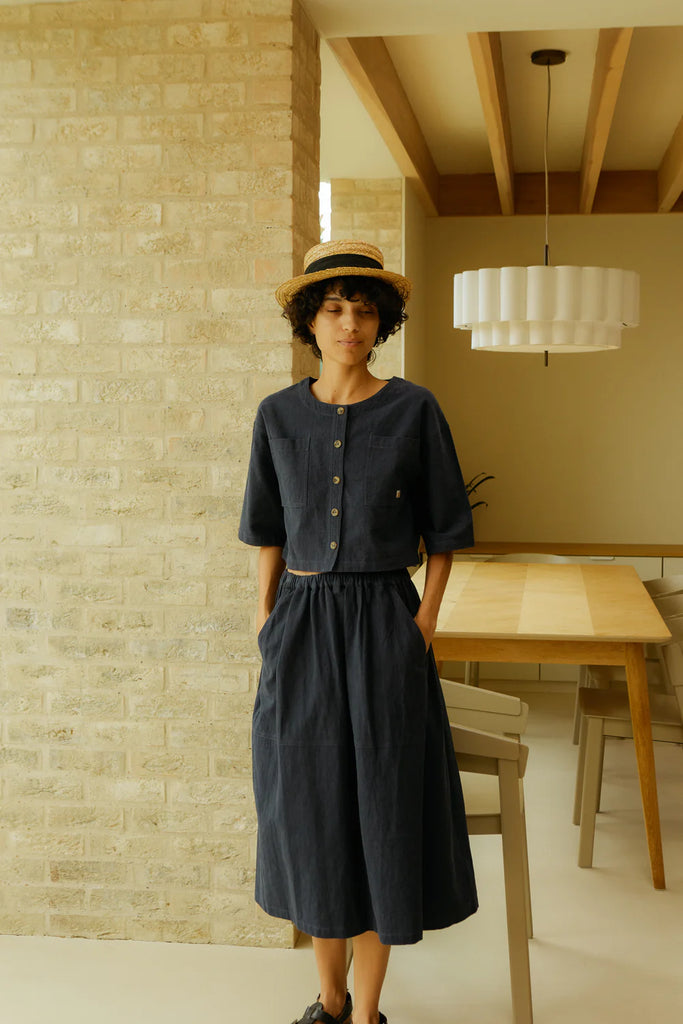 Emile Skirt - Navy