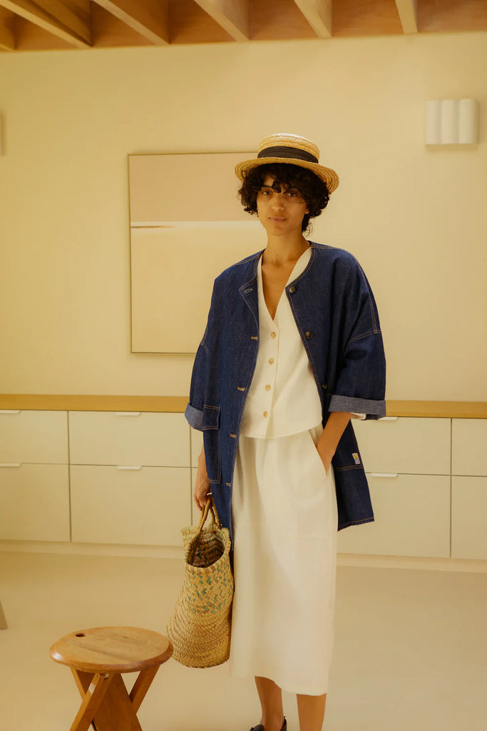 Lowe Jacket - Denim Chambray