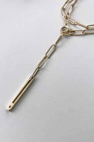 Adjustable Slim Chain - Mirror Yellow Gold