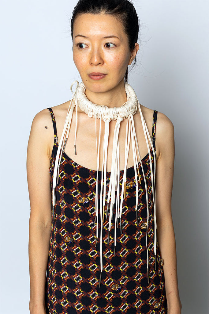Lace Necklace - Ecru
