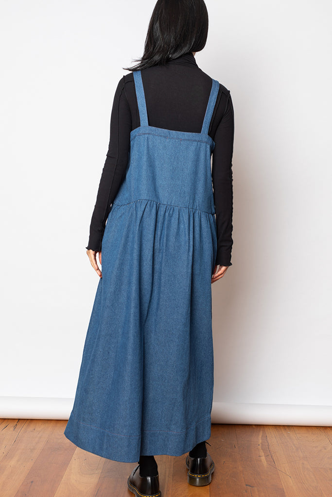 Limited Edition Denim Pinafore Dress