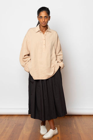 Linen Cotton UpUp Skirt - Night