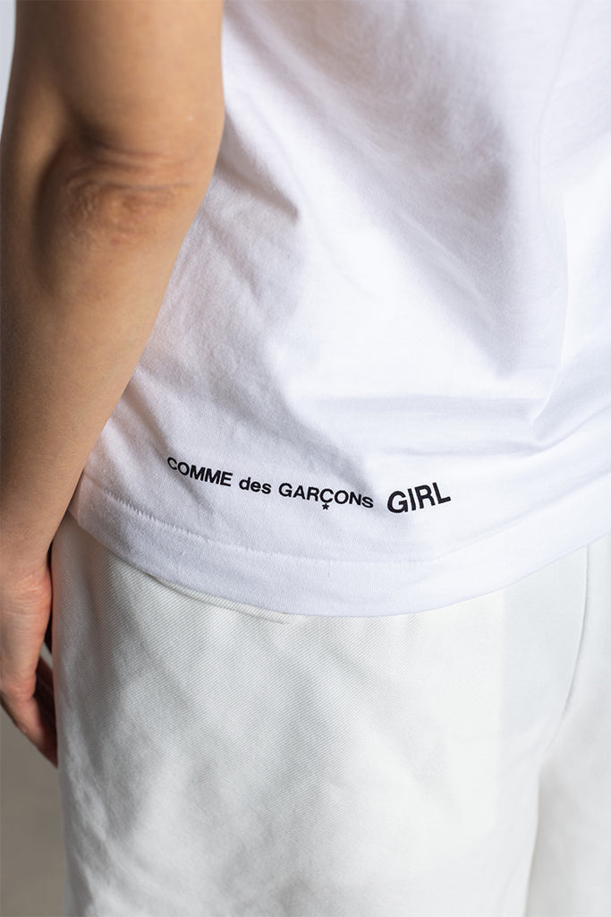Logo Print T-Shirt - White