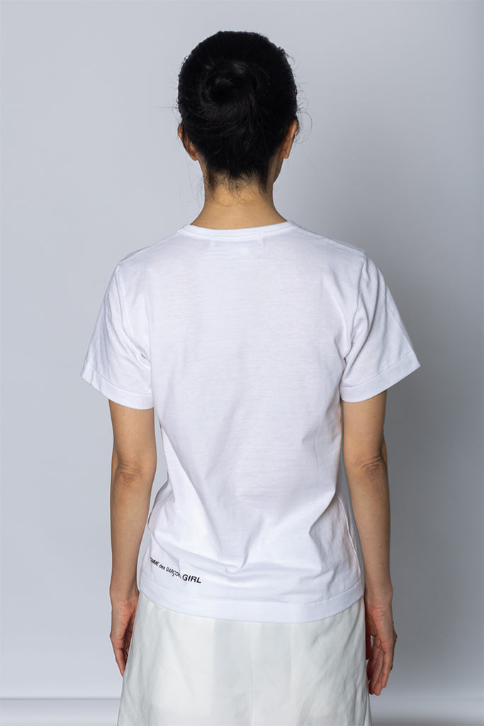 Logo Print T-Shirt - White