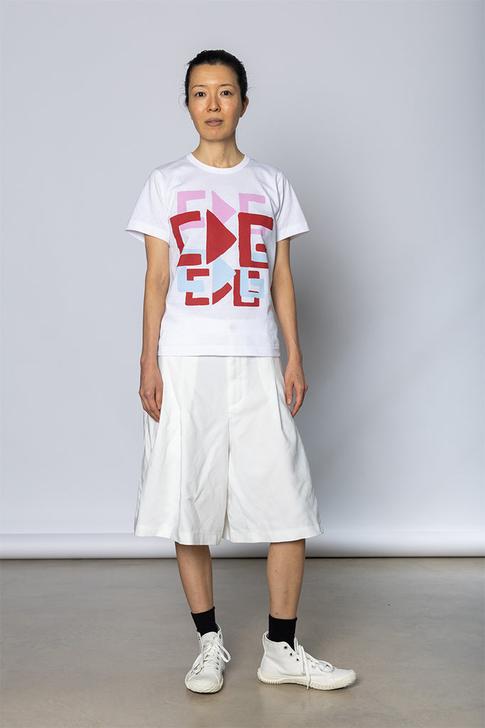 Logo Print T-Shirt - White