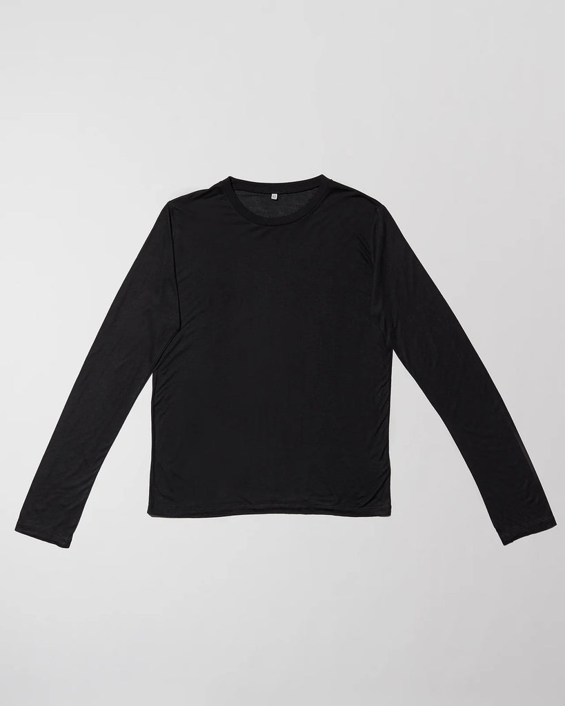 Bamboo Long Sleeve T-Shirt - Black