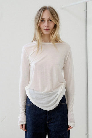 Bamboo Long Sleeve T-Shirt - Undyed