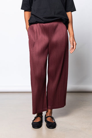 Loop Bottoms - Red Brown