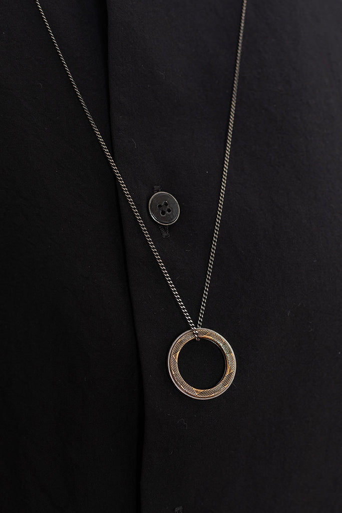 Lucky Coin Necklace - Silver/Brass