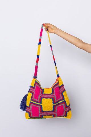 Lucy Skin Pik Bilum Med Tote Bag - 6023