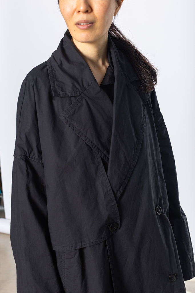 Luna Short Coat - Black