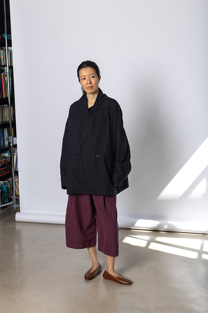 Luna Short Coat - Black