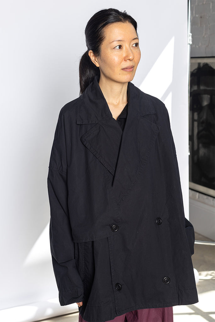 Luna Short Coat - Black