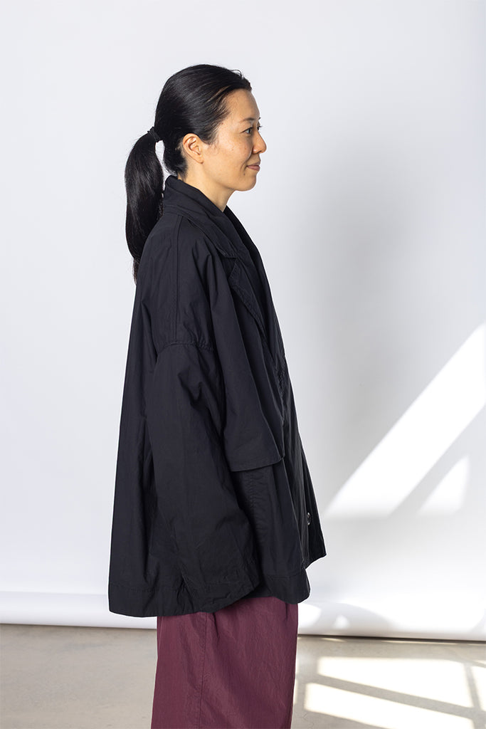 Luna Short Coat - Black