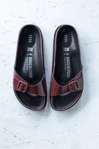 Madrid Shiny Patent Leather - Port