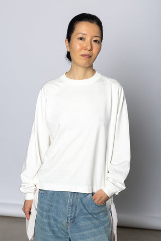 Mahuna Long Sleeve T-Shirt - Off White