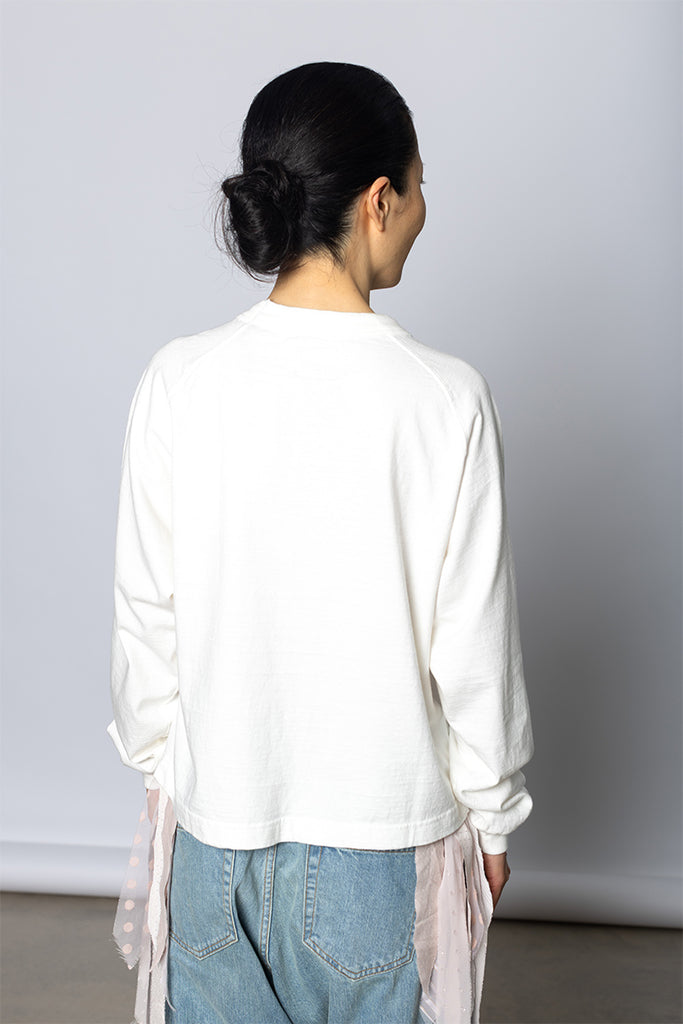 Mahuna Long Sleeve T-Shirt - Off White
