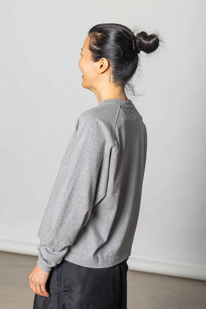 Mahuna Long Sleeve T-Shirt - Hambledon Grey