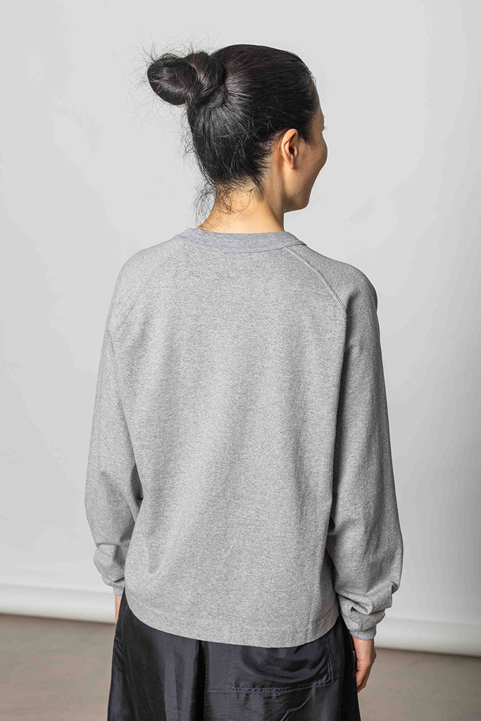 Mahuna Long Sleeve T-Shirt - Hambledon Grey