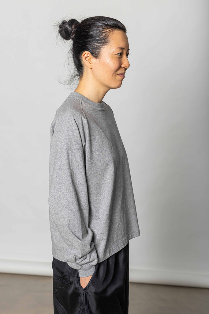 Mahuna Long Sleeve T-Shirt - Hambledon Grey