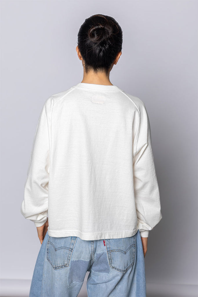 Mahuna Long Sleeve T-Shirt - Off White