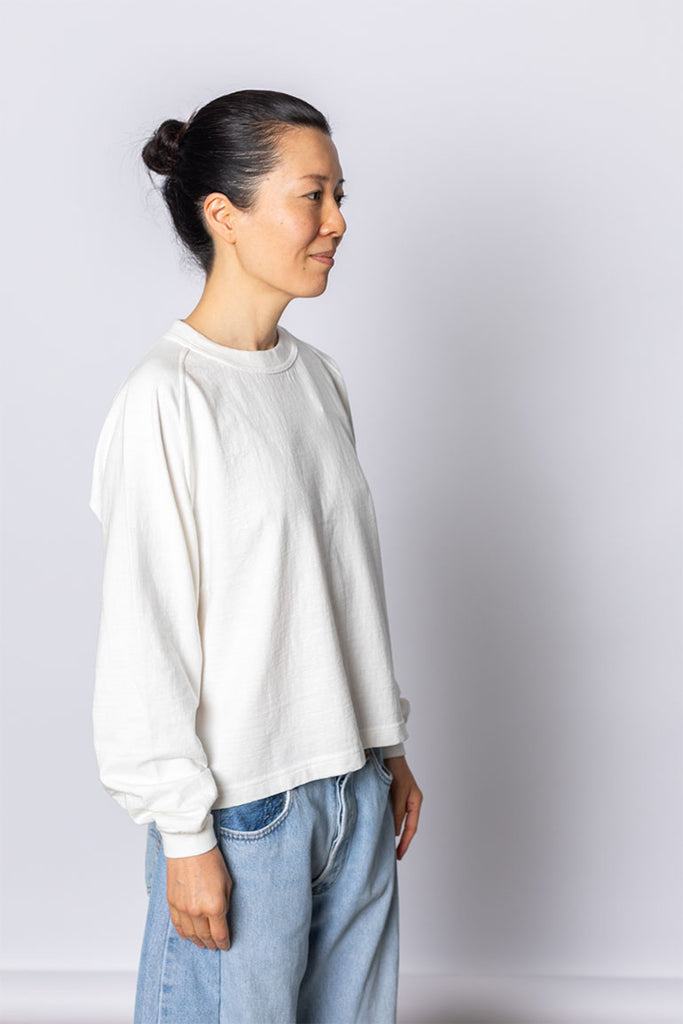 Mahuna Long Sleeve T-Shirt - Off White