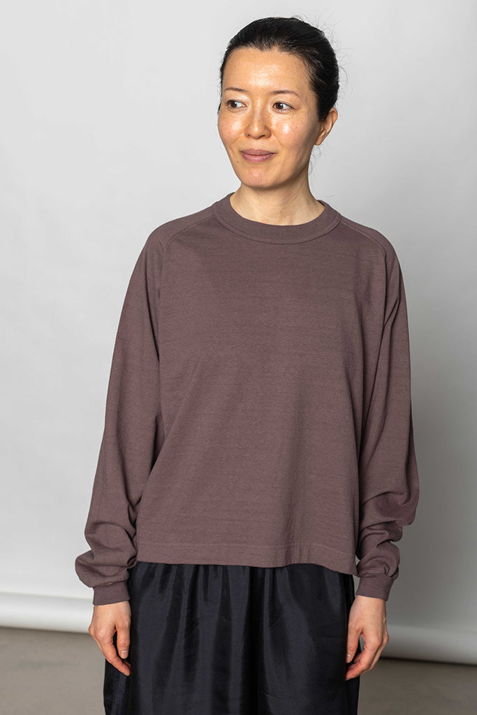 Mahuna Long Sleeve T-Shirt - Raisin