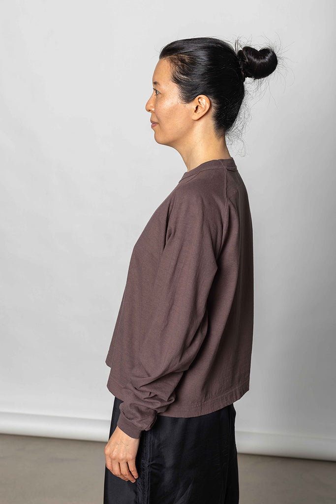 Mahuna Long Sleeve T-Shirt - Raisin