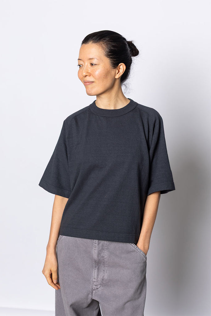 Mahuna Short Sleeve T-Shirt - Blue Graphite
