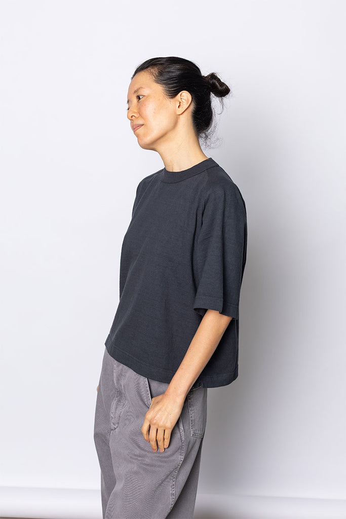 Mahuna Short Sleeve T-Shirt - Blue Graphite