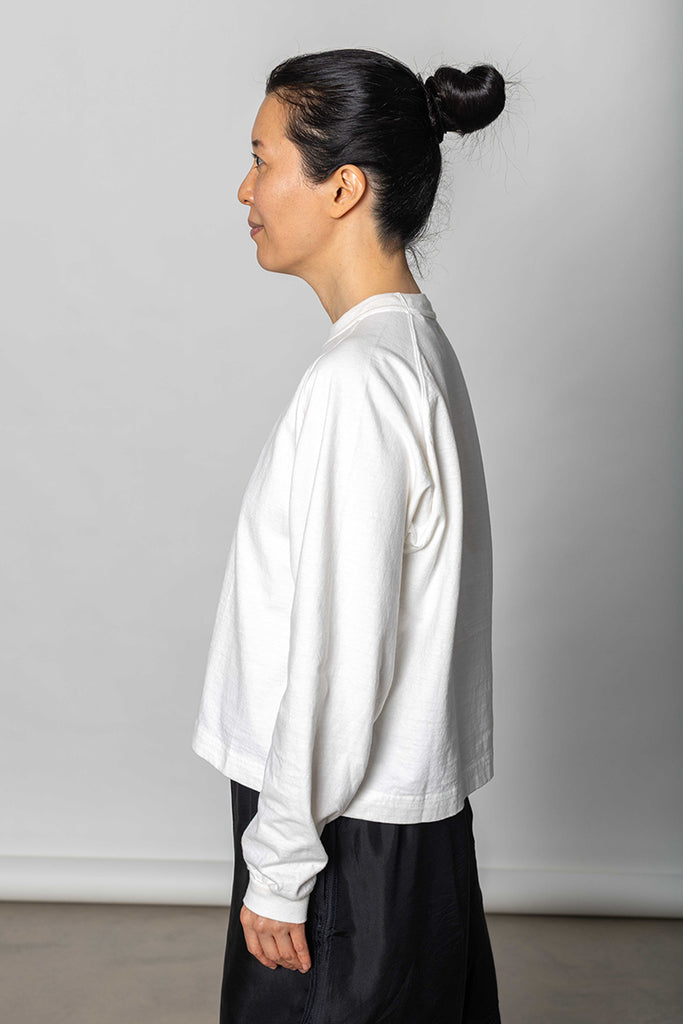 Mahuna Long Sleeve T-Shirt - Off White