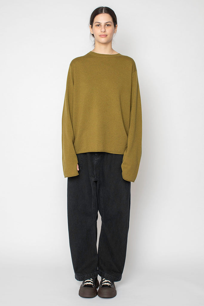 Malou Crew Neck - Olive