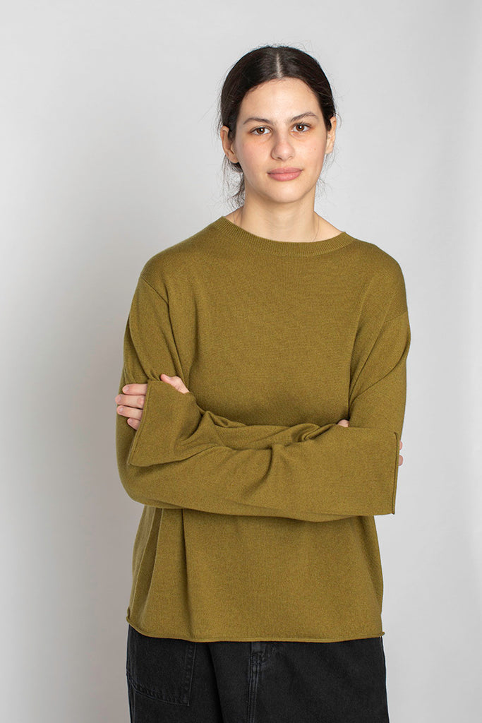 Malou Crew Neck - Olive