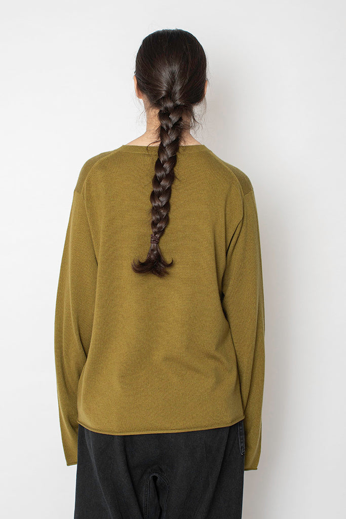 Malou Crew Neck - Olive