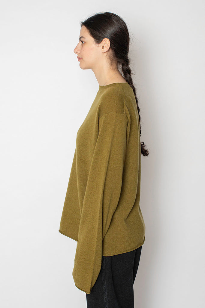 Malou Crew Neck - Olive