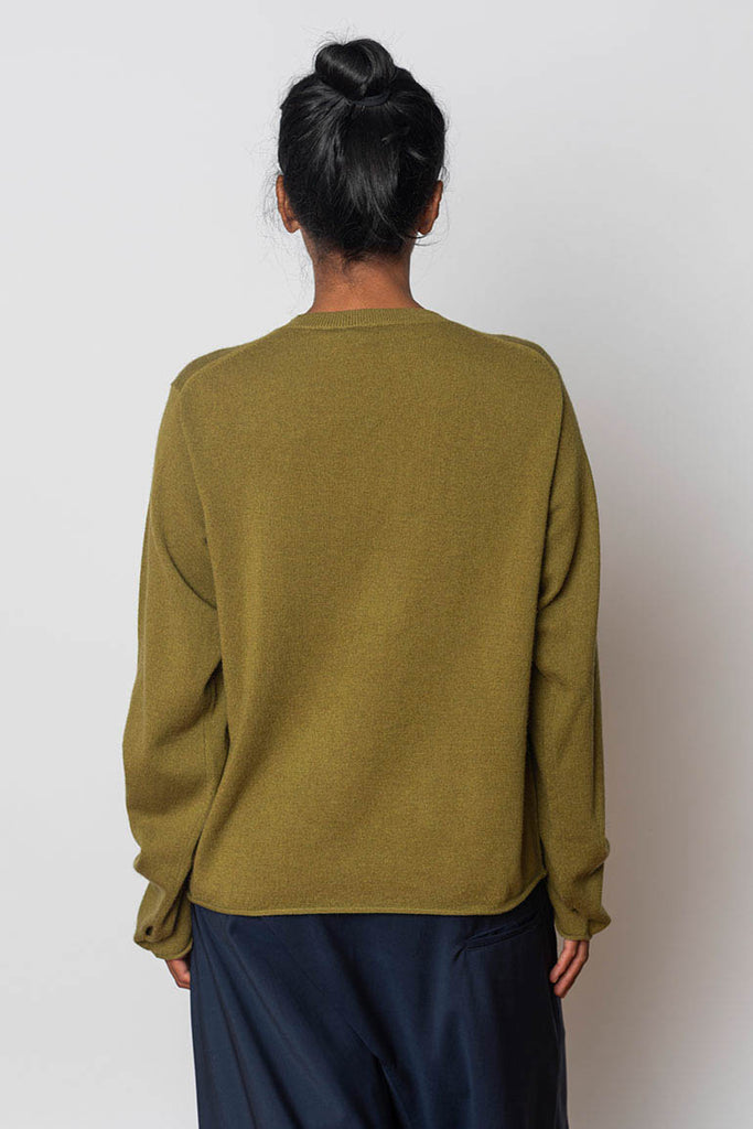 Malou Crew Neck - Olive