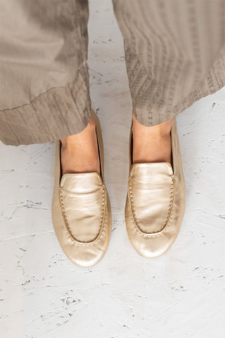 Mandolo Loafer - Platinum Foil