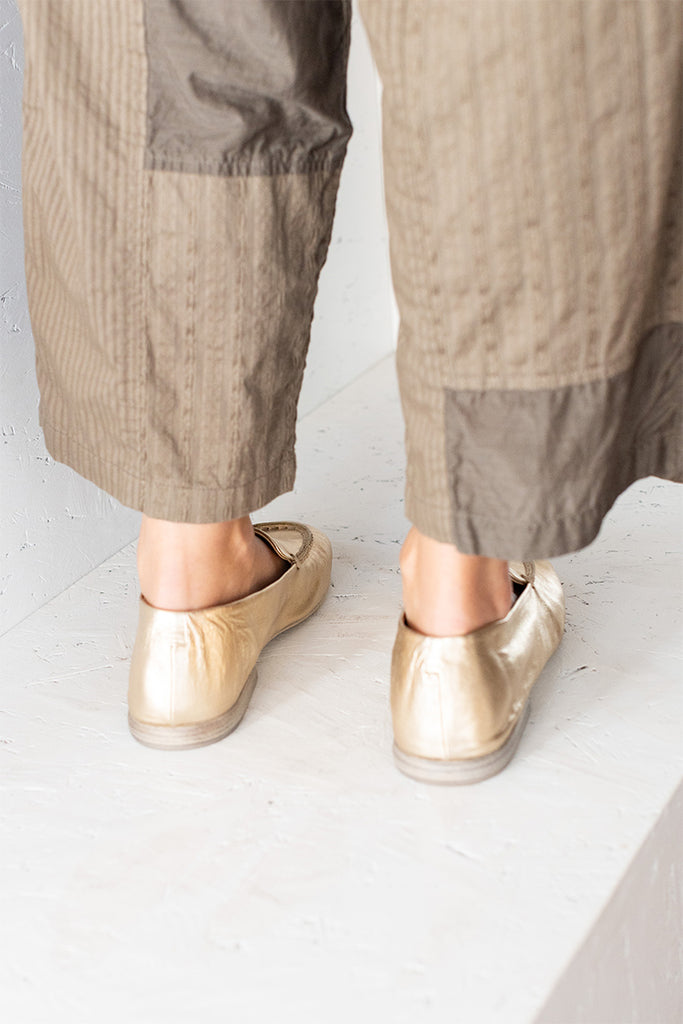 Mandolo Loafer - Platinum Foil