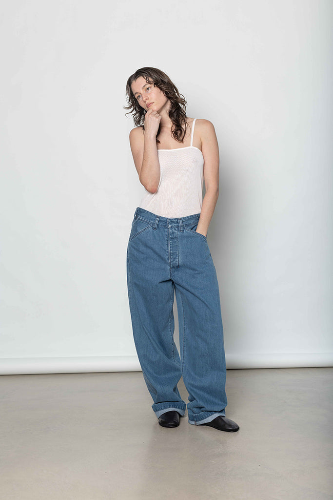 Maxi Workwear Pants - Indigo